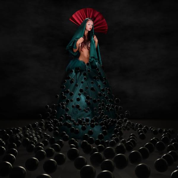 Photograph Patrizia Burra Black Universe on One Eyeland
